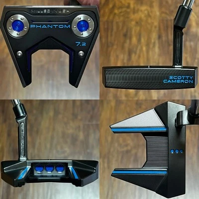 Scotty Cameron 2025 Phantom 7.2 Putter - Brand New - Xtreme Dark Finish - BLU - Image 1 of 4