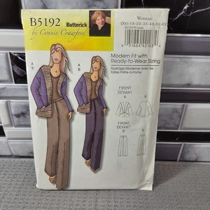 Butterick Sewing Pattern UNCUT B5192 Women's Coat / Jacket & Pants Sz XXL - 6X - Picture 1 of 5