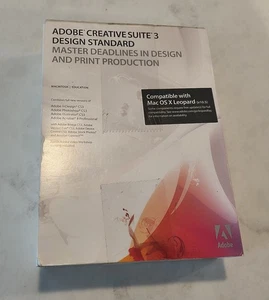 Used Adobe Creative Suite 3 Design Standard CS3 For Macintosh Education Version - Picture 1 of 5