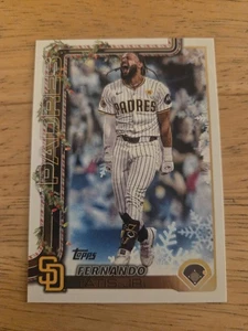 2025 Topps Holiday Fernando Tatis Jr #H170 Holiday Cookie Back Variation SP - Picture 1 of 2