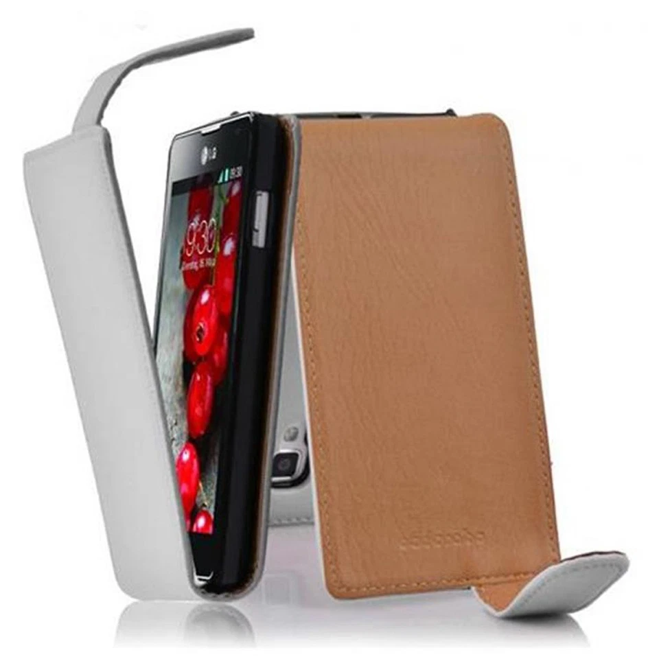 Custodia per LG OPTIMUS L7 II Portafoglio Similpelle Flip Cover Libro - Immagine 1 di 1