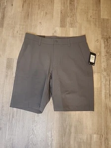 Under Armour Mens UA Tech Golf Shorts 34 GRAY 10" Inseam Activewear NWT - Picture 1 of 4
