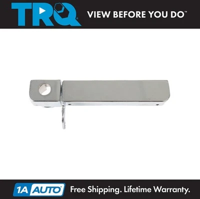 TRQ Left Exterior Door Handle Chrome For 1984-1996 Chevrolet Corvette Foto 1 de 4