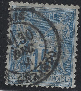 PAR-33-2-1 Paris: Cachet à date T18 R Gérondo (bureau 68) sur n°90 - Imagen 1 de 1
