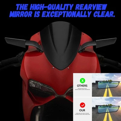 Espejos retrovisores laterales negros CNC para DUCATI Panigale 899 PANIGALE 1199 Foto 1 de 4