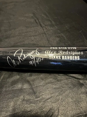 Alex Rodriguez Signed 34” PRO STIX Baseball Bat inscribed Autographed JSA COA - Image 1 of 4