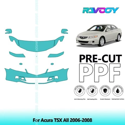 PreCut Paint Protection Film PPF For Acura TSX All 2006-2008 - Image 1 of 4