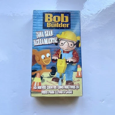 Bob the Builder VHS Spanish Una Gran Herramienta! New Bob El Constructor Video - Image 1 of 4