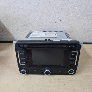 VOLKSWAGEN PASSAT TIGUAN GOLF 6 SCIROCCO RADIO MEDIA HEADUNIT SAT NAV 3C8035279G - Picture 1 of 9