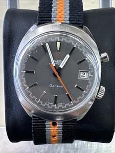 Omega Geneve ChronoStop Vintage Mens Watch 146.009 Manual Winding - Picture 1 of 14