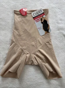 Cupid Extra Firm Control Hi Waist Thigh Slimmer Tummy Tuck Tan Sz M NWT - Picture 1 of 7