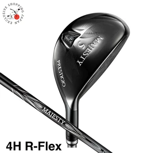 MAJESTY Prestigio Obsidian Hybrid Utility 4H LV755 Graphite Shaft R-Flex 2023 - Picture 1 of 8