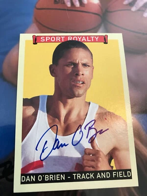 Upper Deck Goudey Sport Royalty 2008 autógrafo Dan O'Brien GSR-DO firmado automático SP Foto 1 de 2