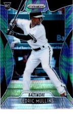 2019 Panini Prizm #32 CEDRIC MULLINS  RC Hyper Purple & Green Baltimore Orioles 