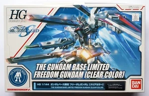 BANDAI HG 1/144 Freedom Gundam clear color The Gundam Base limited model kit - Picture 1 of 12