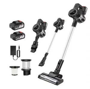 6000W 6 in 1 Upright Stick Power Vacuum Cleaner Cordless Bagless Handheld Hoover - Picture 1 of 14