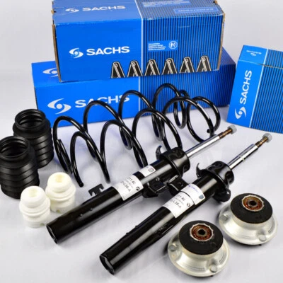 2x SACHS Stoßdämpfer Federn + Service-Kit + Domlager Vorne für BMW 3er E90-E93 - Bild 1 von 4