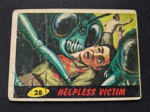1962 Topps Mars Attacks! Card # 28 Helpless Victim (VG/EX) - Picture 1 of 3