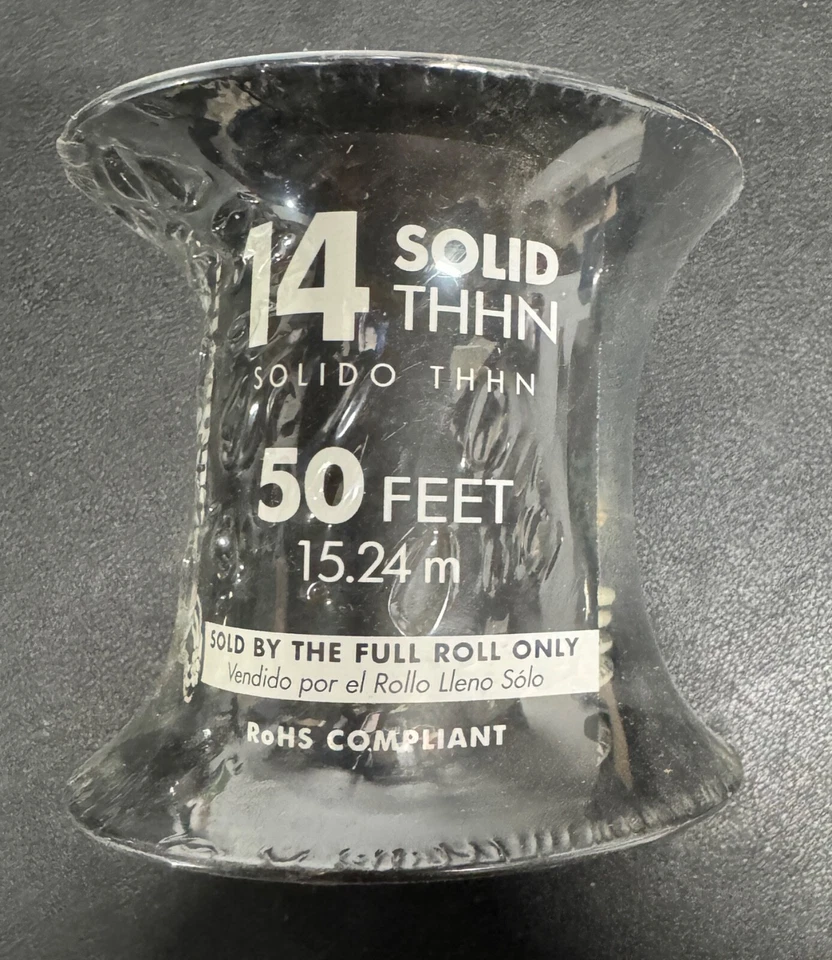 Southwire 14g Solid THHN 50 Feet Copper White (Z11) - Image 1 of 1