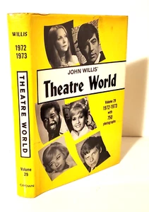 THEATRE WORLD, Volume 29, 1972-73, John Willis, Broaway, Illustrated - Imagen 1 de 14