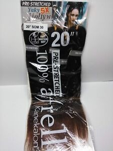 ZURY HOLLYWOOD YAKI HOLLYWOOD PRE-STRETCHED 5X 20" BRAID HOT WATER SET