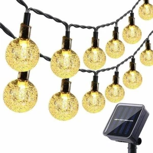 50 LED Solar String Lights Patio Party Yard Garden Wedding Waterproof Outdoor - Picture 1 of 21