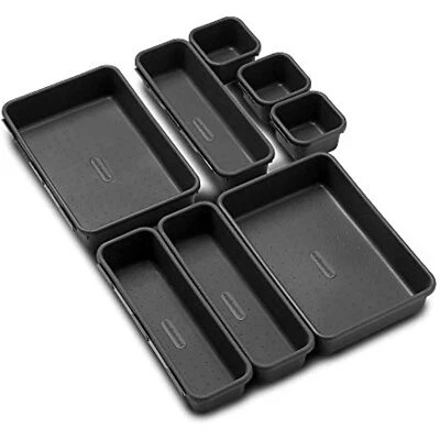 Paquete de contenedores entrelazados de 8 piezas Made Smart Value - Granito | COLECCIÓN DE VALOR | Foto 1 de 4