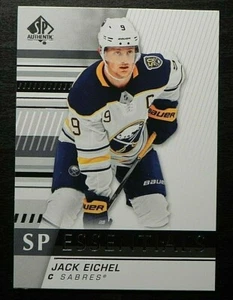 2019-20 19/20 SP Authentic SP ESSENTIALS SPE-JE Jack Eichel Buffalo Sabres - Picture 1 of 2