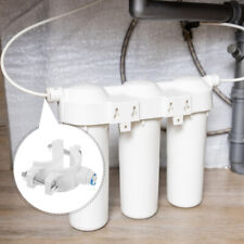  Weiße Bommel Kunststoff Montagezubehör Wasserfilter Filter Klemme