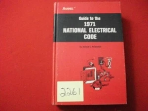 1971 AUDEL GUIDE TO THE NATIONAL ELECTRICAL CODE-BY ROLAND E. PALMQUIST COLLECT+ - Picture 1 of 6