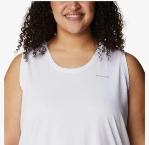 Columbia Women's Columbia Hike Tank Size XS White  - Picture 1 of 8