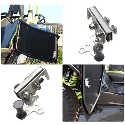 Pair Door Latch For 2011-20 CAN-AM Maverick Commander 800 1000 UTV Suicide - Image 1 of 4