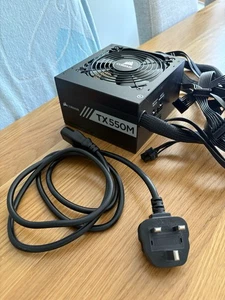 Corsair TX550M power supply PSU - Afbeelding 1 van 4
