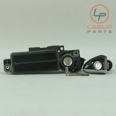 W209 01-11 Mercedes C CLK SLK manija de cerradura de puerta delantera izquierda y maletero y llave B706 Foto 1 de 4