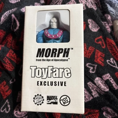 Figura de acción exclusiva de Marvel ToyFare Morph Age of Apocalypse X-Men Foto 1 de 4