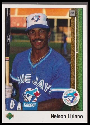 1989 Upper Deck #109 Nelson Liriano - Image 1 of 2
