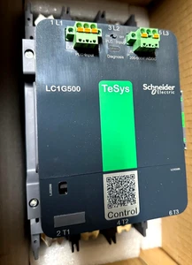 SCHNEIDER LC1G500 Chelsea Schütz, 500A, 200-500V AC/DC Spule, ac-3, 1no+1nc (neu) - Bild 1 von 8