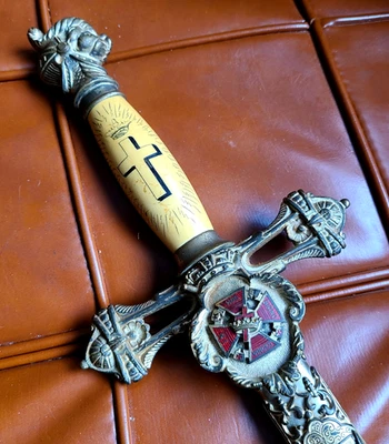Рыцари тамплиеры масонский меч назван фантазии старинный - Изображение 1 из 4
