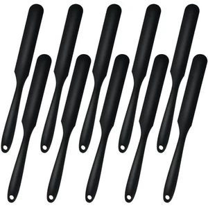 10 Pcs Non-Stick Wax Spatulas, Large Silicone Sticks Reusable Hair Removal Ap... - Picture 1 of 7