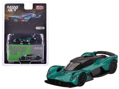 Aston Martin Valkyrie Racing Green Metallic 1/64 Diecast Model Car - Image 1 of 3