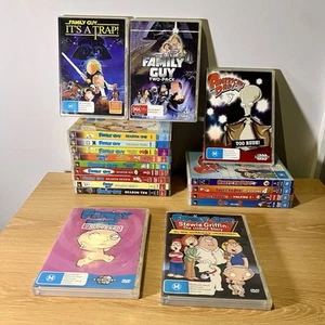 Ultimate Family Guy & American Dad DVD Lot– 40+ Discs, x6 Specials & x12 Seasons - Picture 1 of 9