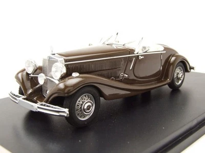 Mercedes 290 Roadster W18 1937 Marrone Scuro Modellino 1:43 Neo Scale Models - Immagine 1 di 4