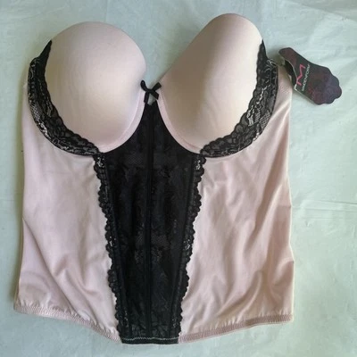 Corsé Bustier Maidenform 38B Rosa Foto 1 de 4