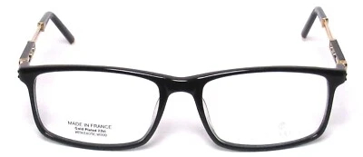 CHARRIOL PC7446 C4 очки/очки оправы 55-17-140 черный позолоченный новый  - Изображение 1 из 4