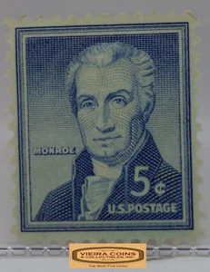 USA Postage Monroe 5 Cents Stamp - #S42020NQ - Picture 1 of 2