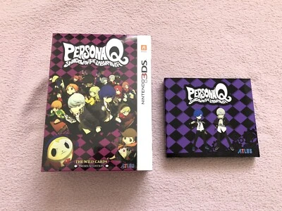 Persona Q Wild Card Edition Nintendo 3ds game New Sealed with Slipcase bonus - Image 1 of 4