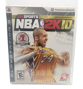 PS3 NBA 2K10 EA Sports CIB Complete in Box with Manual Playstation 3 - Picture 1 of 2