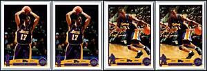 (4)  Topps 1st Edition  Los Angeles Lakers Lot