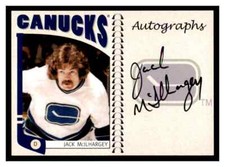 2004-05 ITG Franchises Canadian Autograph #JMI Jack McIlhargey Auto (ref 74962)