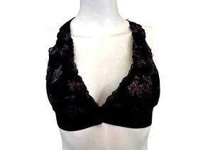 Victoria's Secret Pink Racerback Lace Bralette With Floral Design Size L NWT - Bild 1 von 6